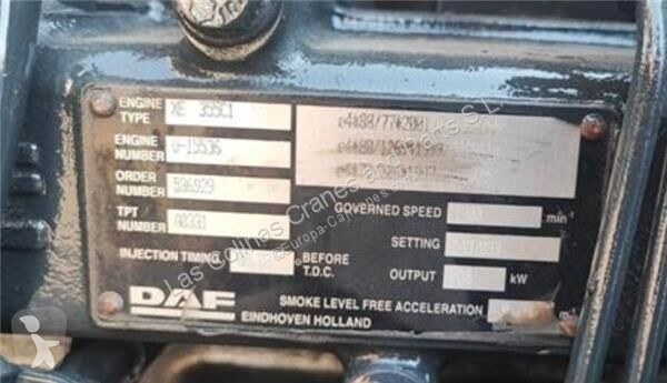 Reservdelar lastbilar DAF Moteur pour camion...