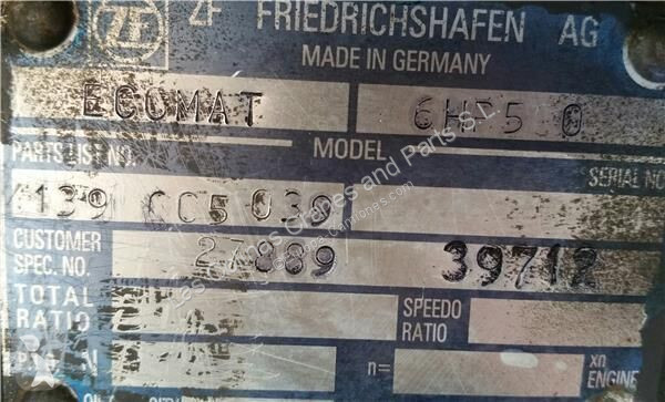 Vrachtwagenonderdelen ZF Boîte de vitesses...