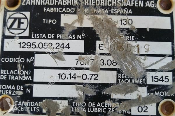 Reservedele til lastbil ZF Boîte de vitesses...