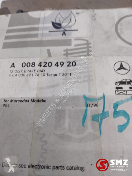 Ricambio per autocarri Mercedes Set remblokken...