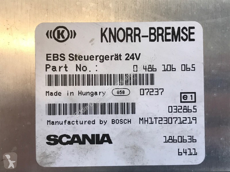Vrachtwagenonderdelen Scania 1860636 EBS CONTRO...