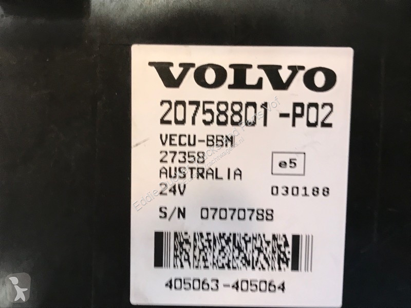 Peças pesados Volvo 20758801 VECU-BBM CONTROL UNIT