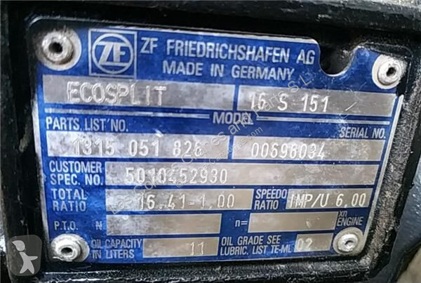 Náhradní díly pro kamiony Renault Boîte de...