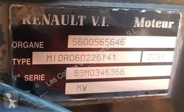 Náhradní díly pro kamiony Renault Moteur...