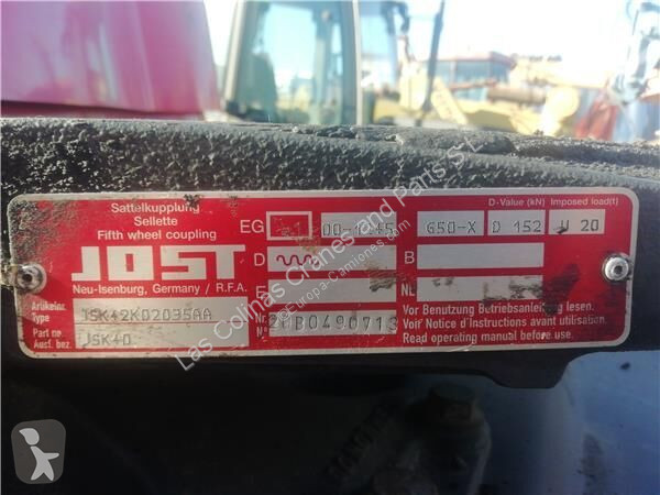 Pièces poids lourds Renault Sellette d'attelage...