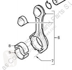 Piese camioane DAF Piston pour tracteur routier...