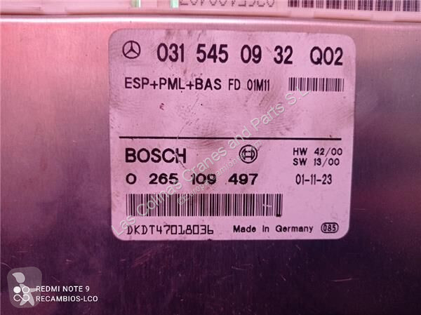 Pièces poids lourds Bosch Unité de commande...