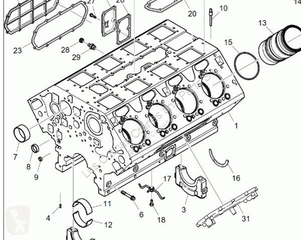 Vrachtwagenonderdelen Scania Bloc-moteur pour...