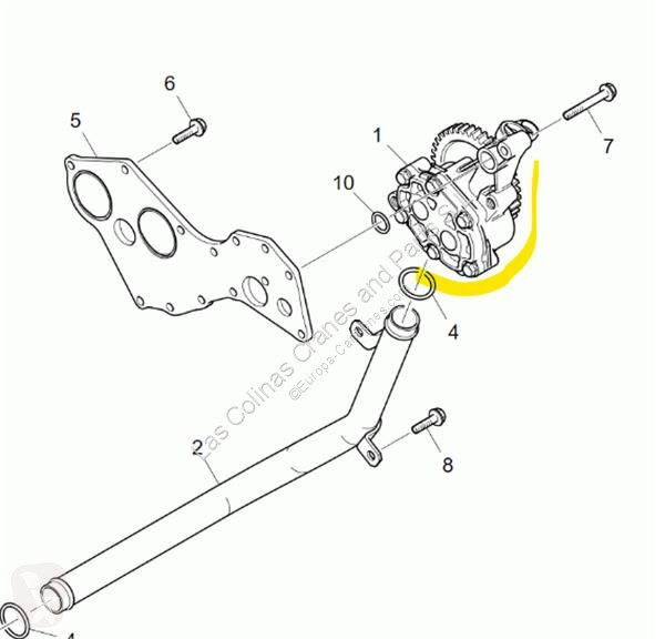 Reservedele til lastbil Scania Boîtie du filte...