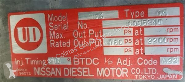 Pièces poids lourds Nissan Moteur Motor...