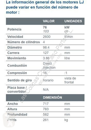 Ricambio per autocarri Perkins Moteur Motor...