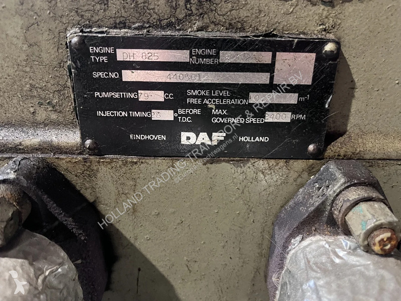 Náhradní díly pro kamiony DAF DH 825 daf -...
