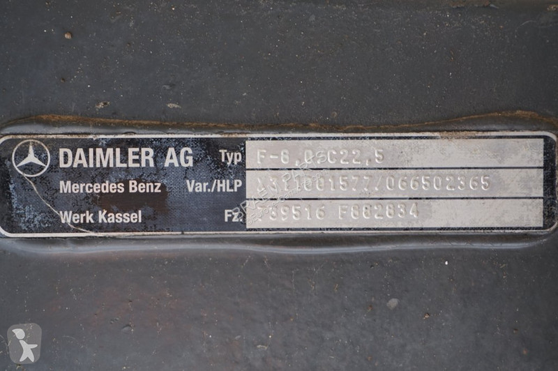 Reservedele til lastbil Mercedes F-8/C22.5 RECHT