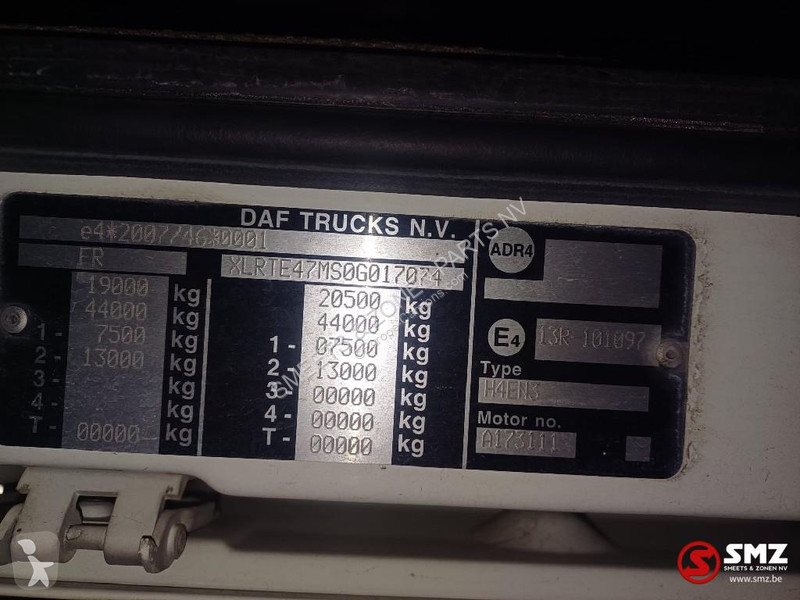 Reservdelar lastbilar DAF Occ cabine DAF