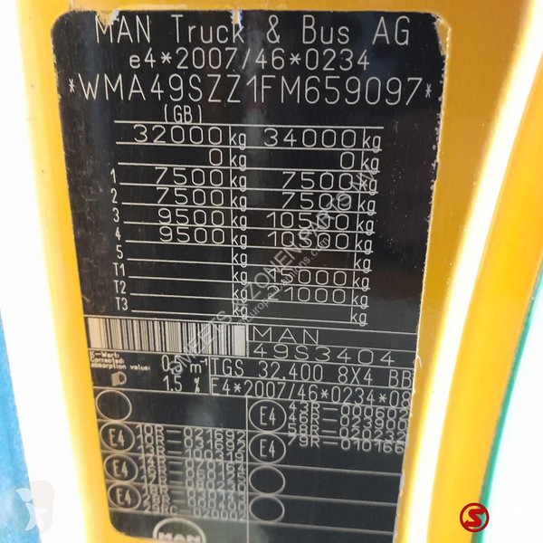قطع غيار الآليات الثقيلة MAN Occ cabine RHD MAN