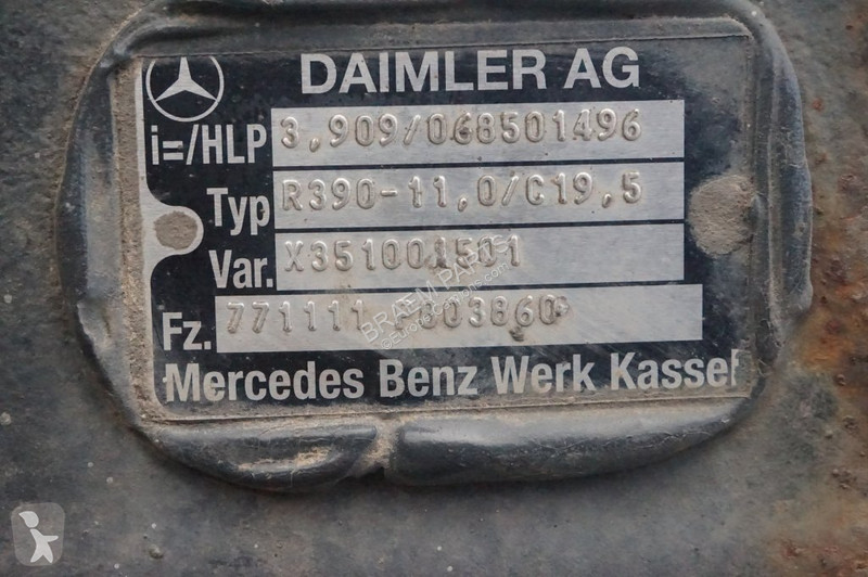 Reservdelar lastbilar Mercedes R390-11/C-19.5...