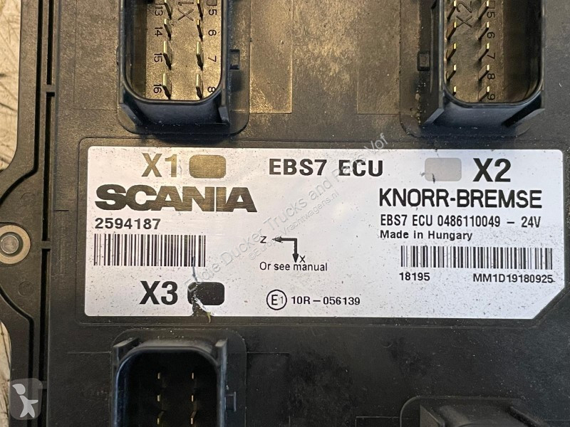 Reservdelar lastbilar Scania 25187 EBS7 ECU NGS