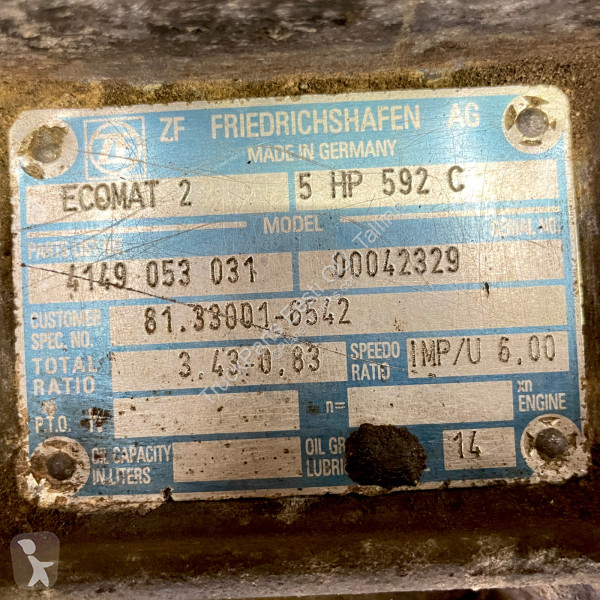Reservdelar lastbilar MAN SÜ 313 (01.75-)