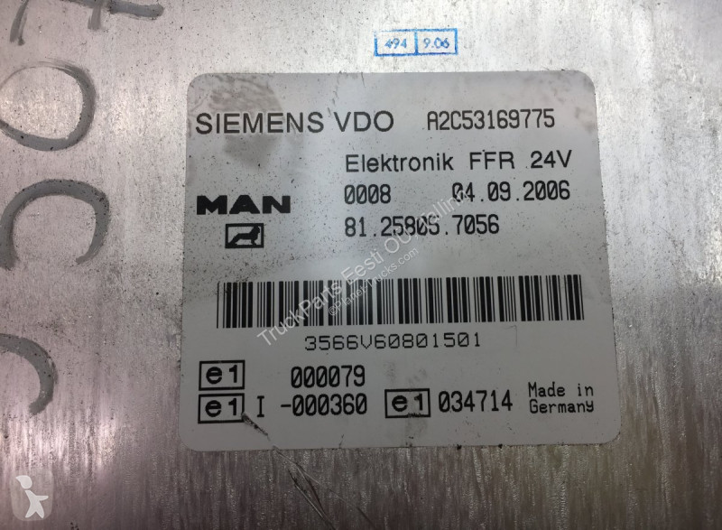 Reservdelar lastbilar MAN TGA 28.320 (01.00-)