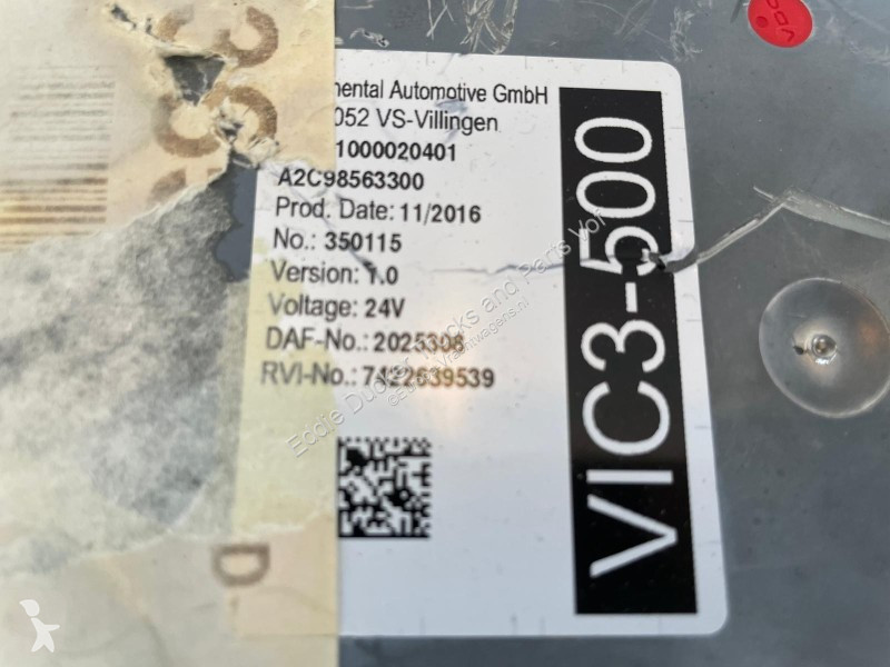 Náhradní díly pro kamiony DAF 2025308 VIC3-500...
