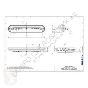 Náhradní díly pro kamiony DAF Tool box lock...