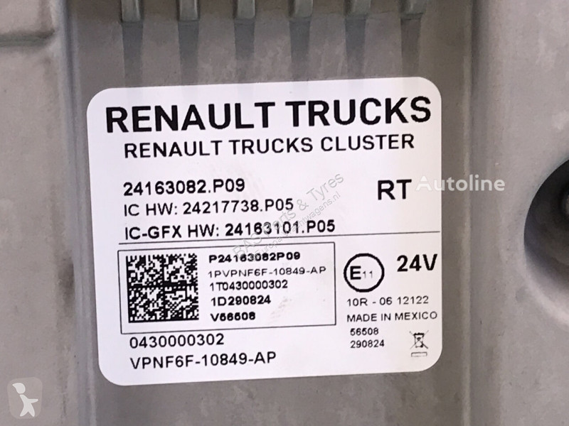 Vrachtwagenonderdelen Renault Tableau de bord...