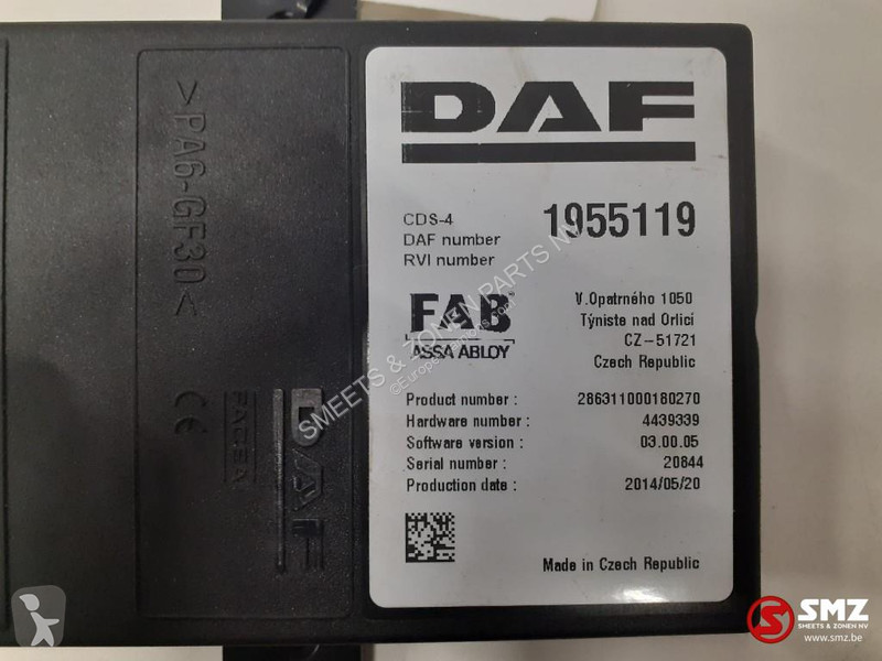 Reservdelar lastbilar DAF Occ ECU CDS4...