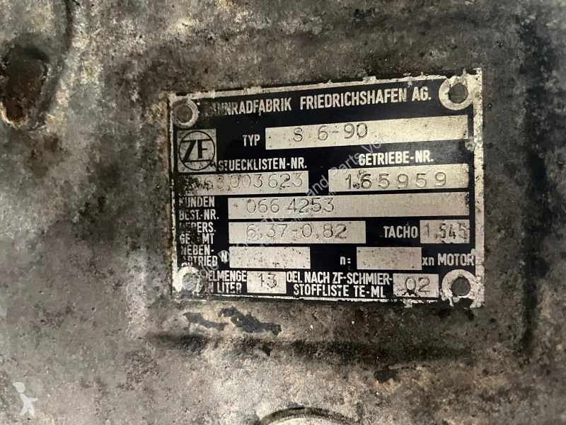 Reservedele til lastbil DAF 0664253 ZF S6-90...
