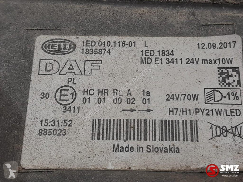Náhradní díly pro kamiony DAF Occ koplamp links...