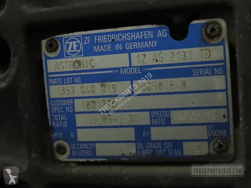 Vrachtwagenonderdelen DAF Gearbox & Clutch...