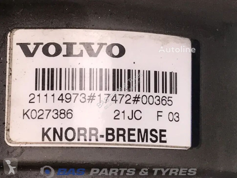 Pièces poids lourds Volvo Voetremklep pour camion
