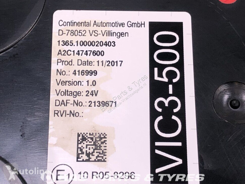Pièces poids lourds DAF Unité de commande VIC3...