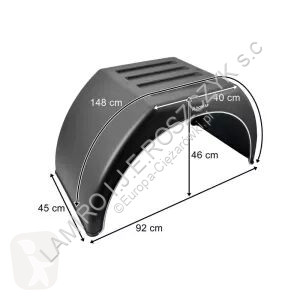 Náhradní díly pro kamiony Garde-boue MUDGUARD...