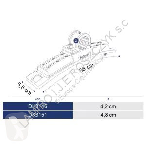 Peças pesados PLASTIC ADJUSTABLE MUDGUARD...