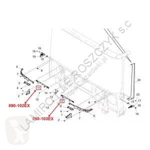 Piese camioane Scania Revêtement H WINDSCREEN...