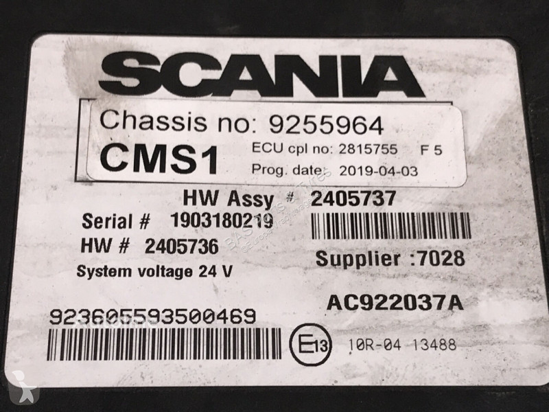 Pièces poids lourds Scania Unité de commande...