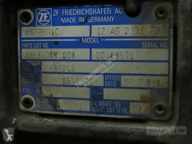 Reservdelar lastbilar DAF Gearbox & Clutch...