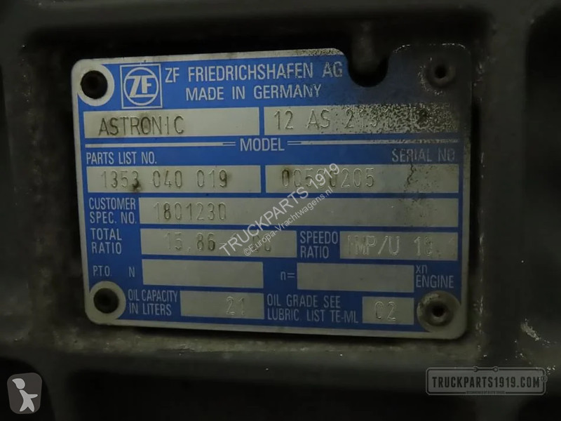 Náhradní díly pro kamiony DAF Gearbox & Clutch...