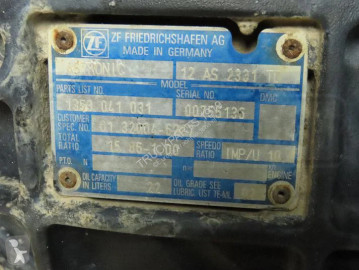 Boîte de vitesse MAN