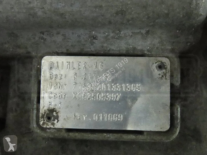 Pièces poids lourds Mercedes Gearbox & Clutch...