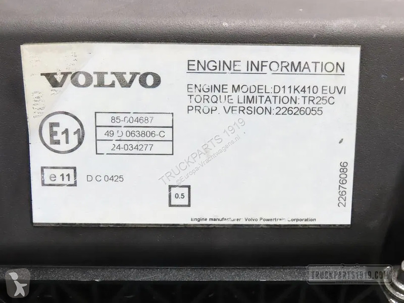 Reservdelar lastbilar Volvo 22692803 Motor...
