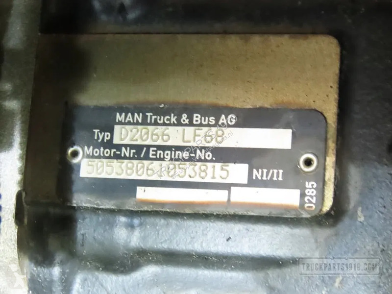 Peças pesados MAN 51.01100.6380 | Motor...