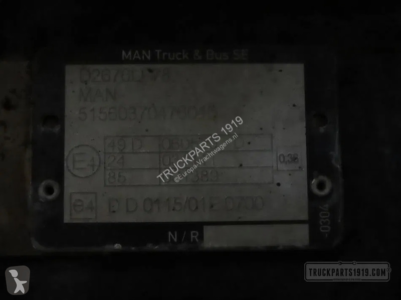 Peças pesados MAN Motor D2676L78 Euro6