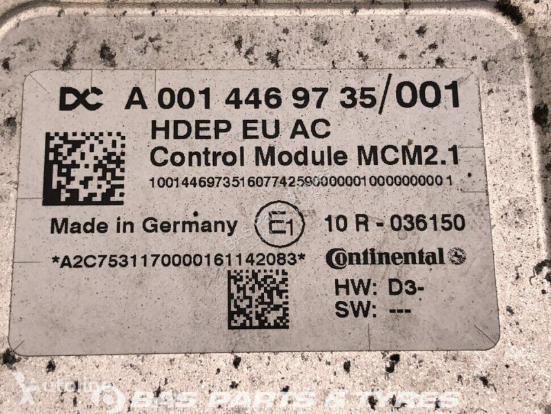 Ricambio per autocarri Mercedes Unité de...