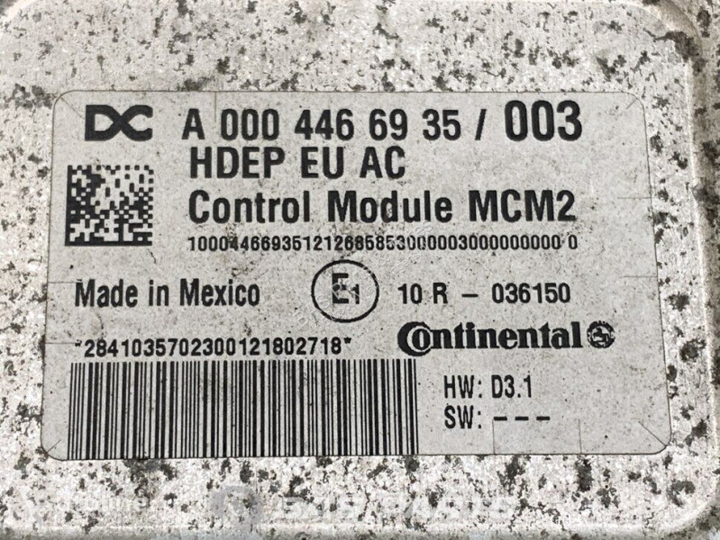 Ricambio per autocarri Mercedes Unité de...