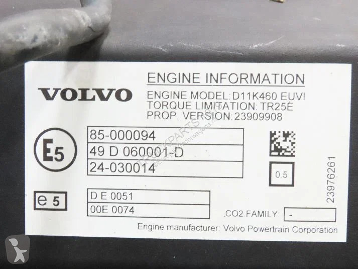 قطع غيار الآليات الثقيلة Volvo 23639097 Motor...