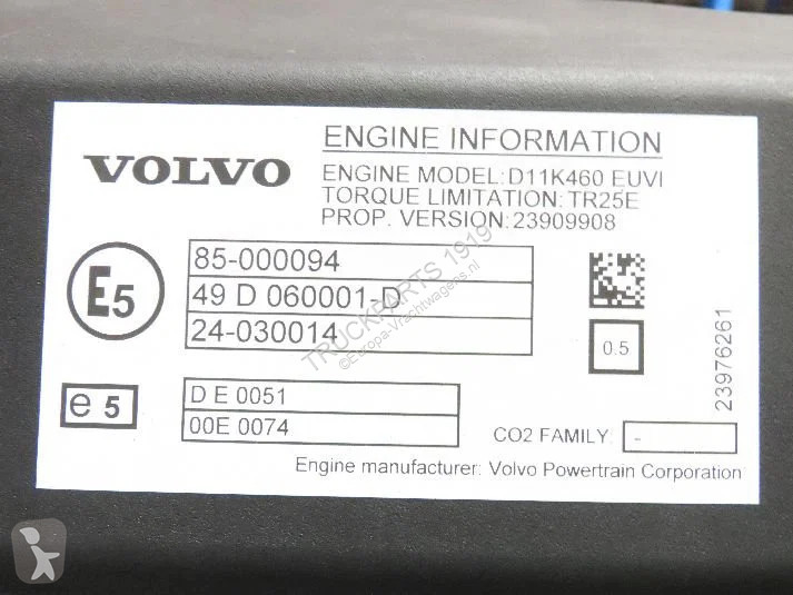 قطع غيار الآليات الثقيلة Volvo 23639097 Motor...