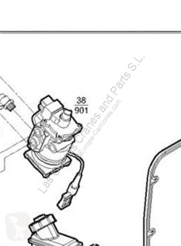 قطع غيار الآليات الثقيلة Iveco Maître-cylindre...