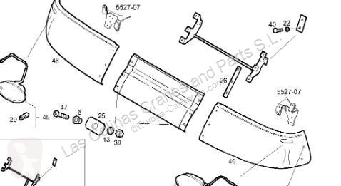 قطع غيار الآليات الثقيلة Iveco Pare-soleil...