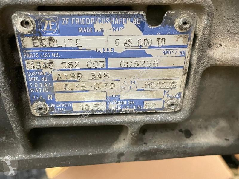 قطع غيار الآليات الثقيلة DAF 1701341 ZF 6AS1000...